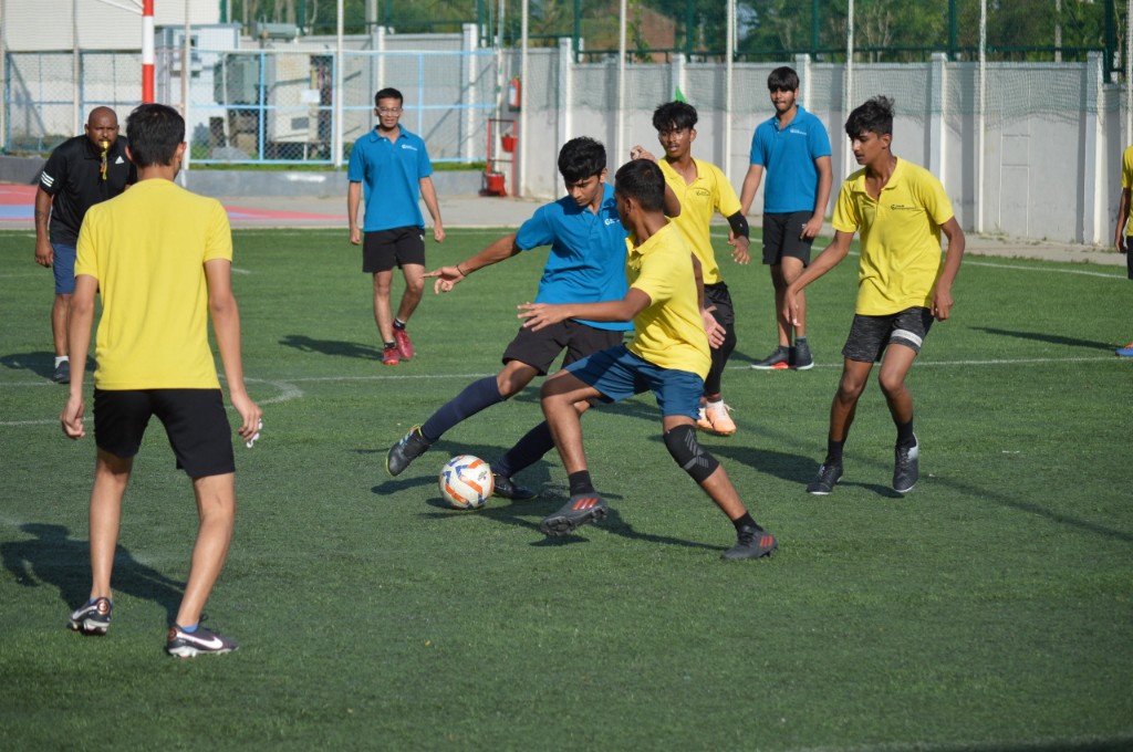 Football and cricket ground