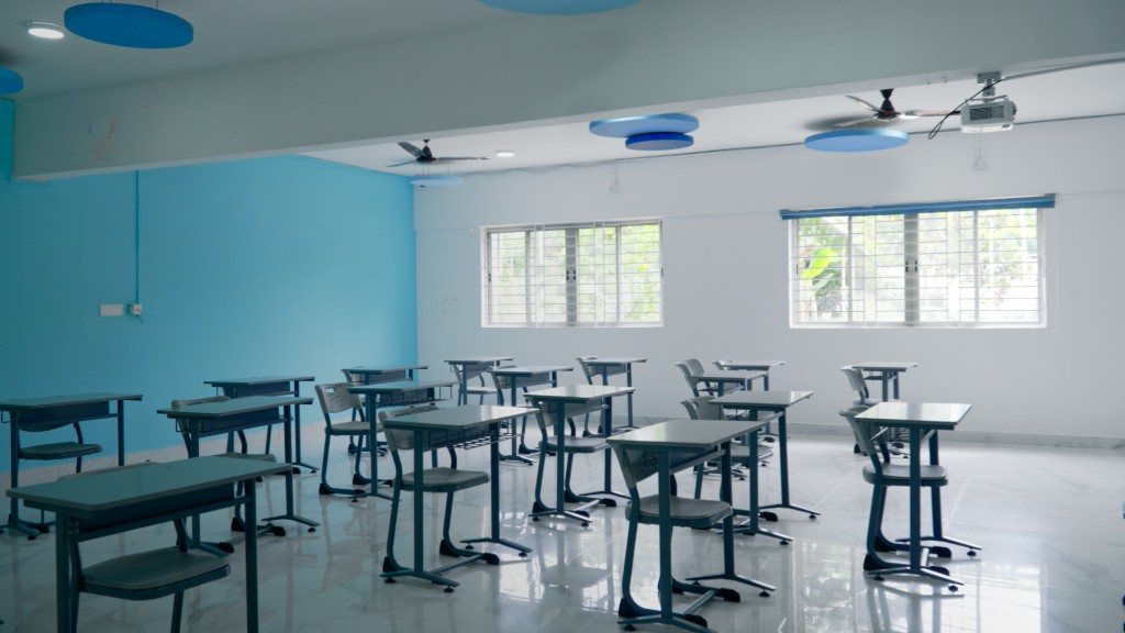Smart classroom at TACS