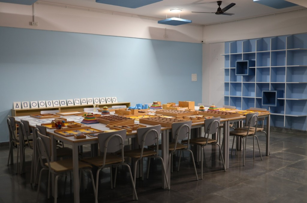 Montessori learning lab at TACS